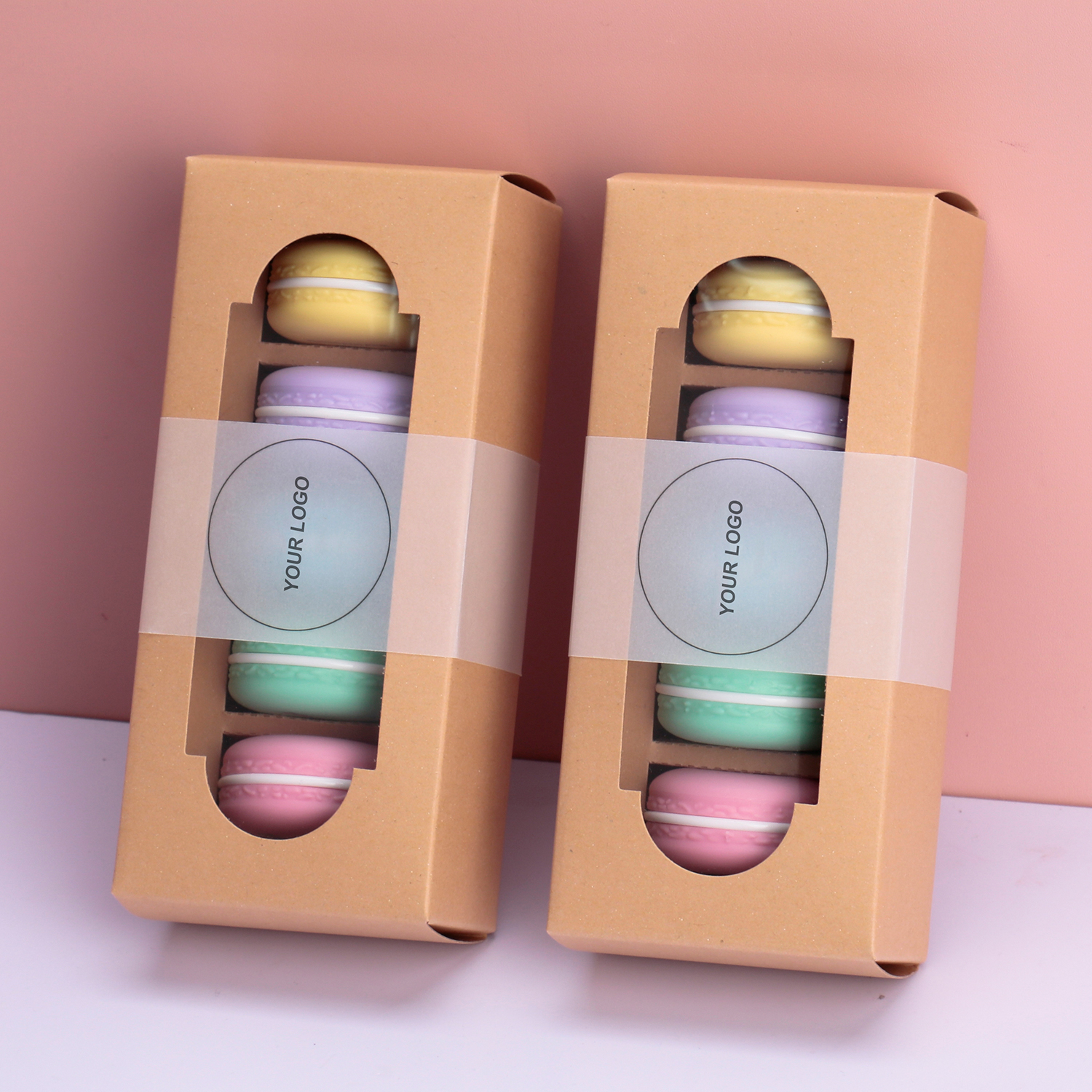 Macaron Chapstick Set