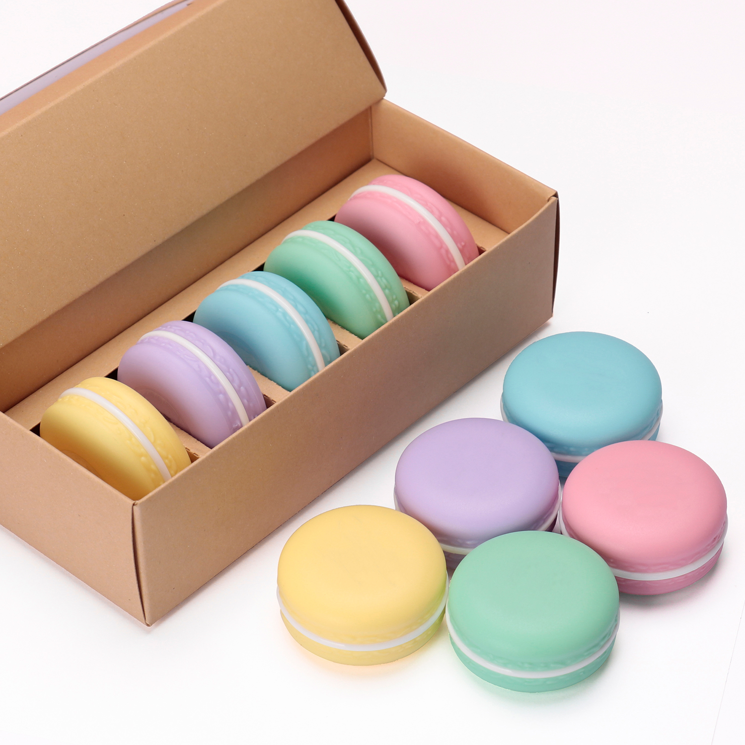 Macaron Chapstick Set