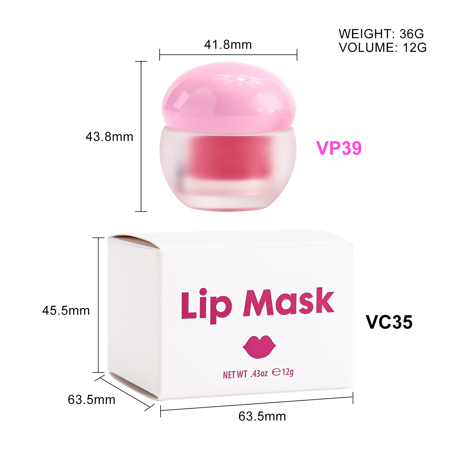 VP39 Lip Mask