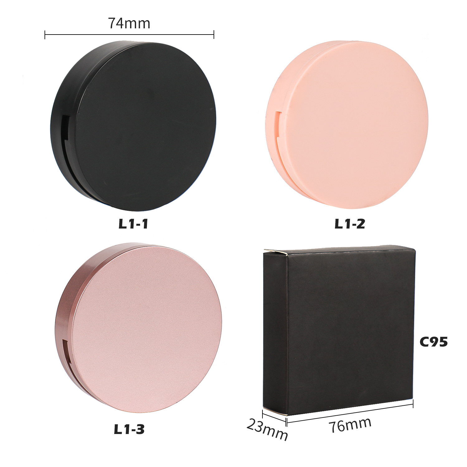 L1-1 L1-2 L1-3 Pressed Powder